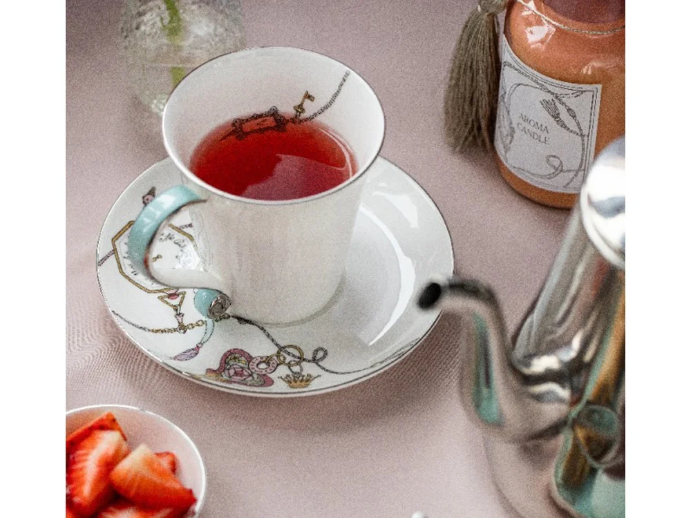 Кружка CUP ALICE BLU белый 260 мл - фото 6