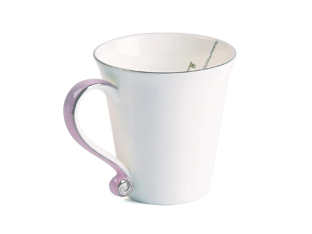 Кружка CUP ALICE PINK белый 260 мл
