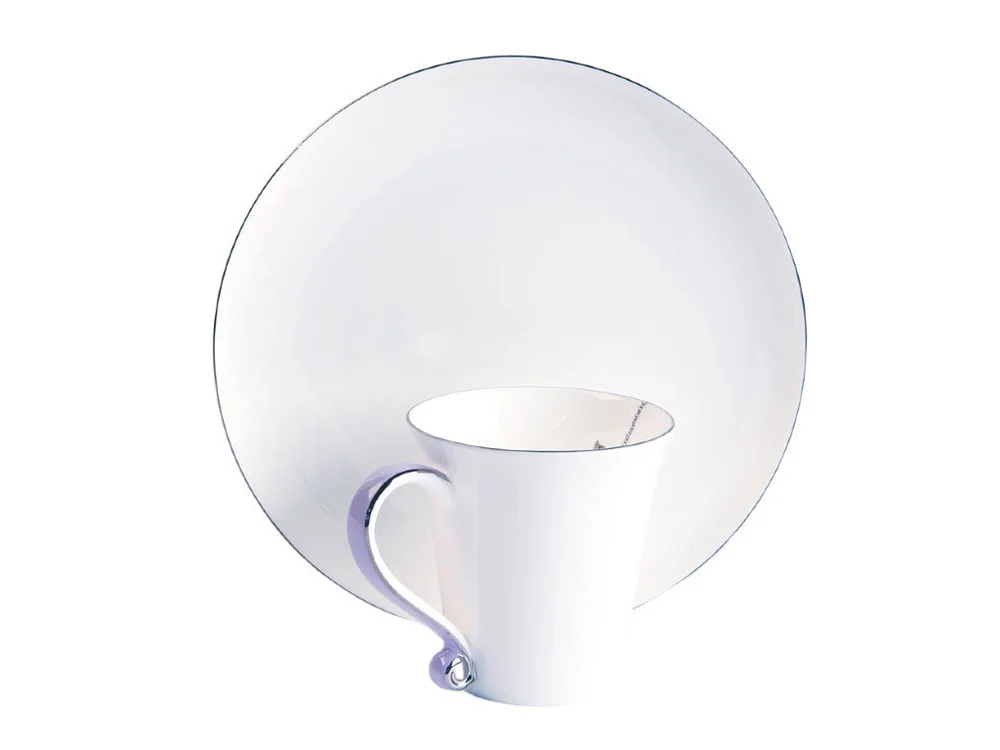Кружка CUP ALICE LILAC белый 260 мл - фото 3