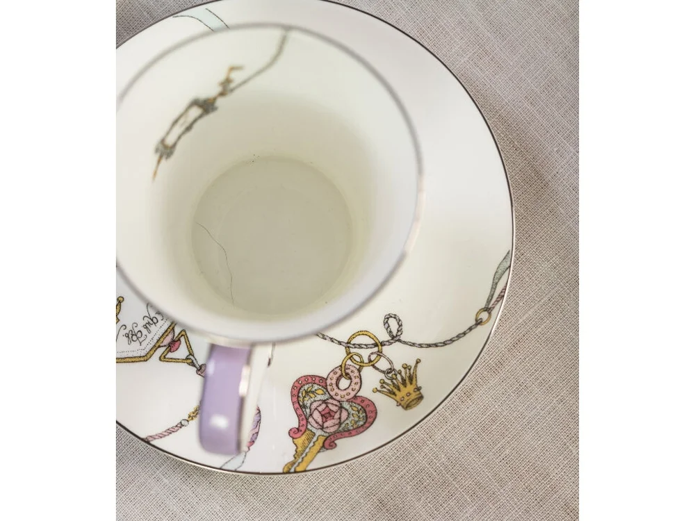 Кружка CUP ALICE LILAC белый 260 мл - фото 8