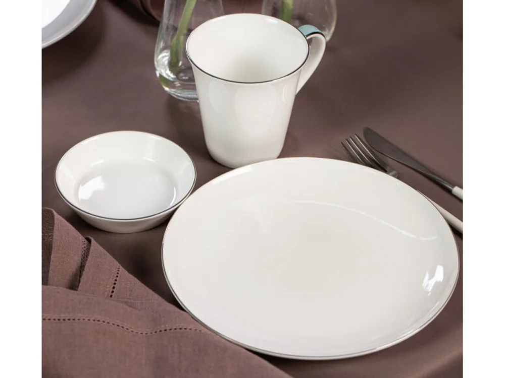 Тарелка PLATE UNI SLV белый - фото 4