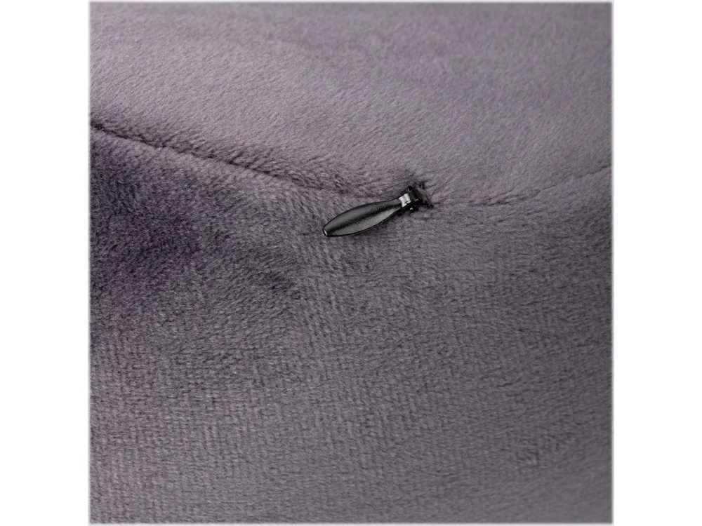 Подушка дорожная с эффектом памяти серый - фото 3