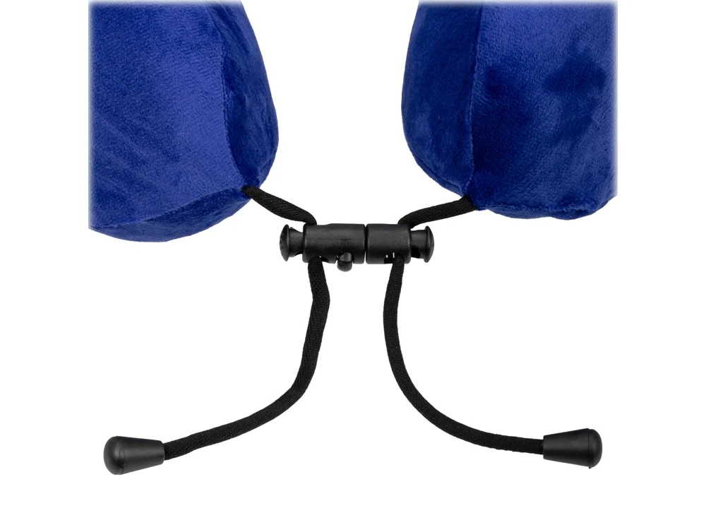 Подушка дорожная с эффектом памяти синий - фото 4