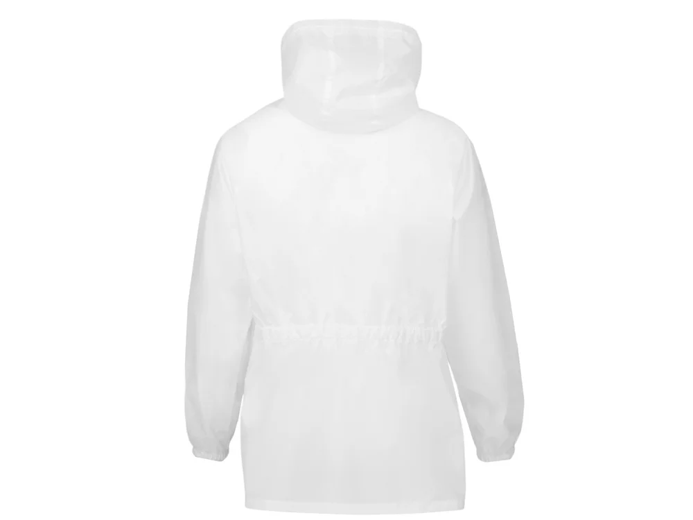 Дождевик Parka унисекс белый S - фото 3