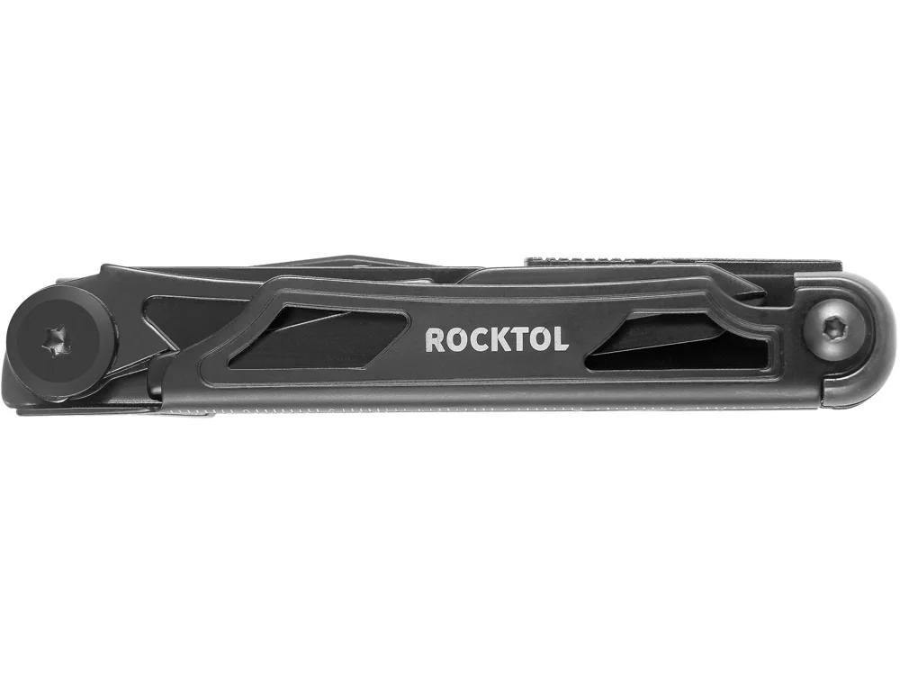 Нож-мультитул Rocktol 12 в 1 черный - фото 2