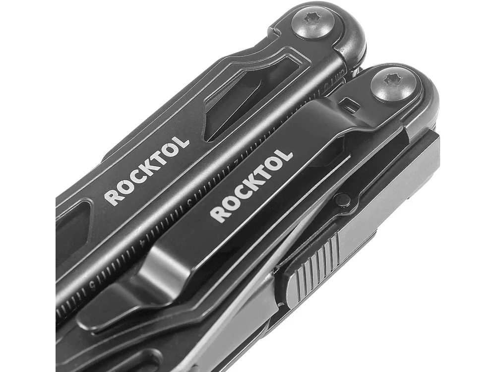 Нож-мультитул Rocktol 12 в 1 черный - фото 5