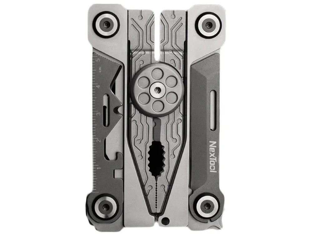 Мультитул Nextool Blade EDC Tool серый титановый - фото 1