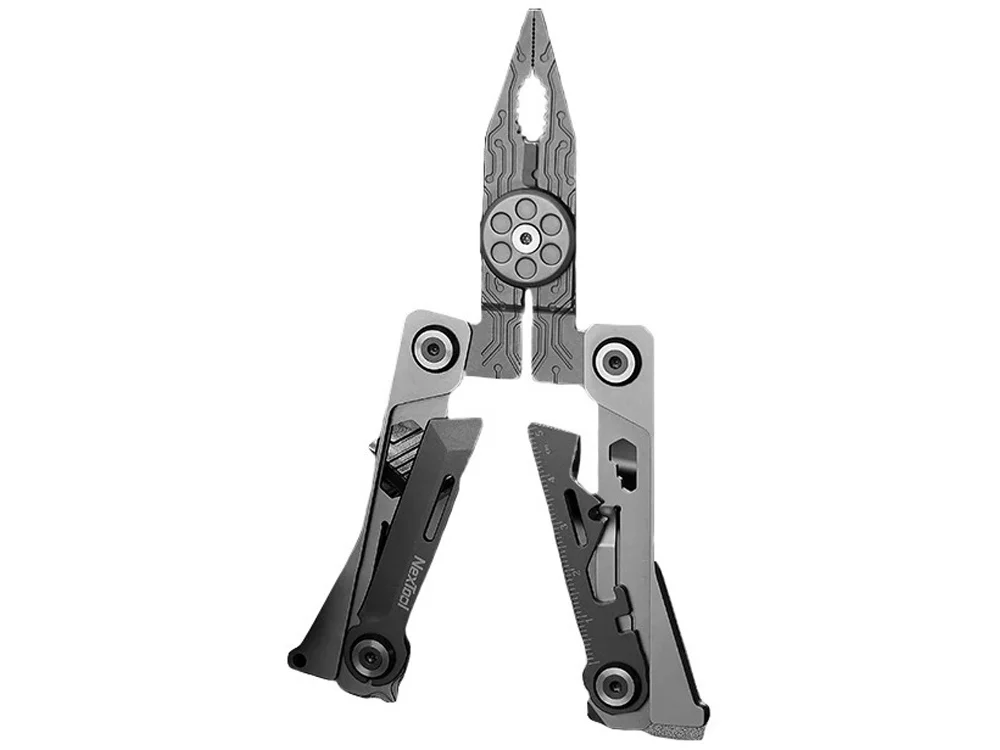 Мультитул Nextool Blade EDC Tool серый титановый - фото 2