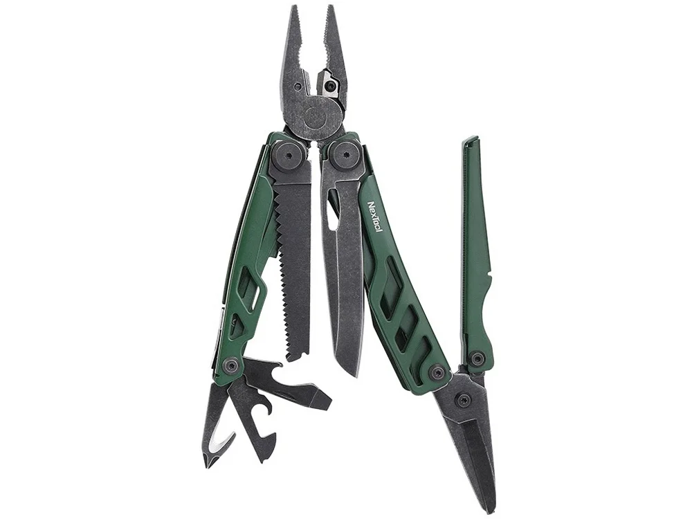 Мультитул Nextool Flagship Pro зеленый - фото 2