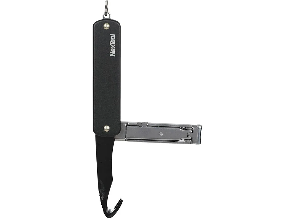 Мультитул-книпсер Nextool Multi Functional Nail Clipper черный - фото 2