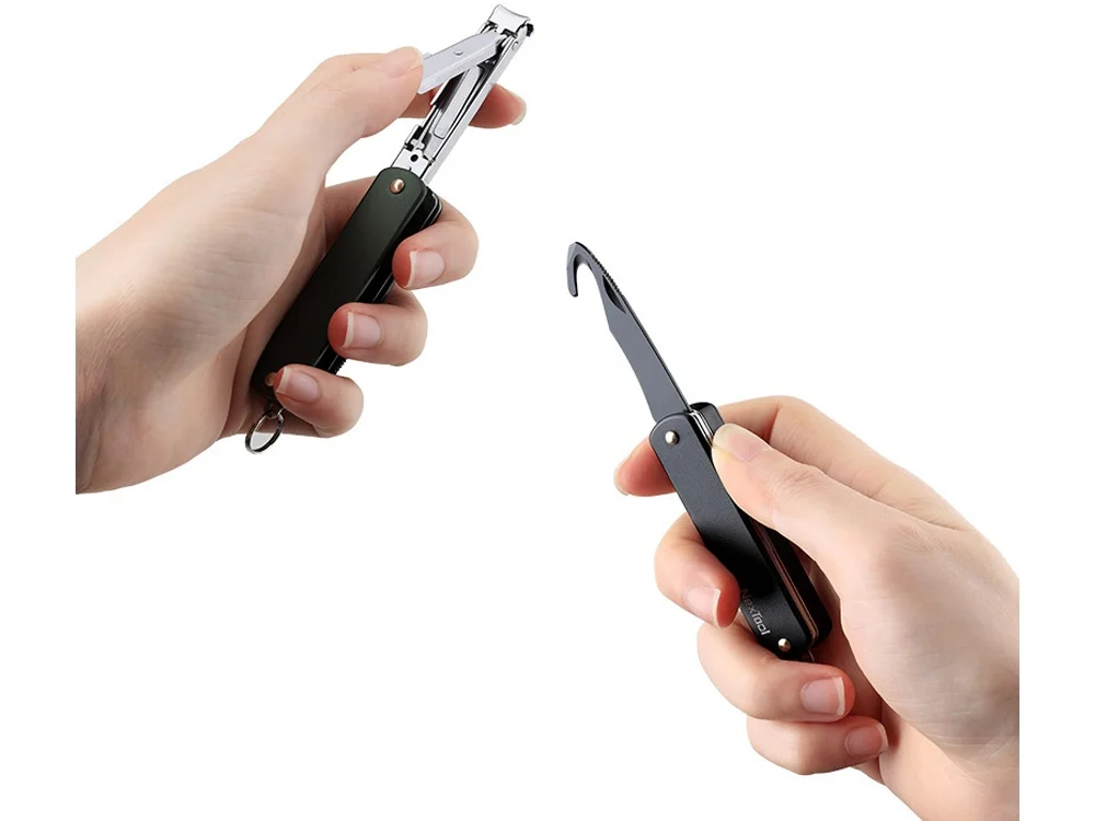 Мультитул-книпсер Nextool Multi Functional Nail Clipper черный - фото 3