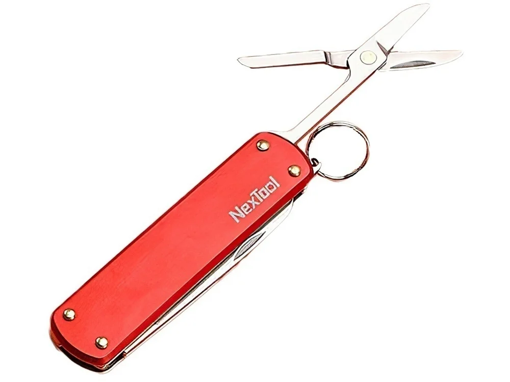 Нож-брелок Nextool Mini красный - фото 4