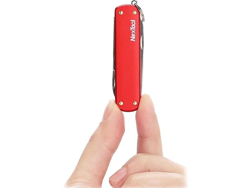 Нож-брелок Nextool Mini красный - фото 5