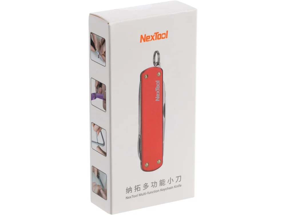 Нож-брелок Nextool Mini красный - фото 7