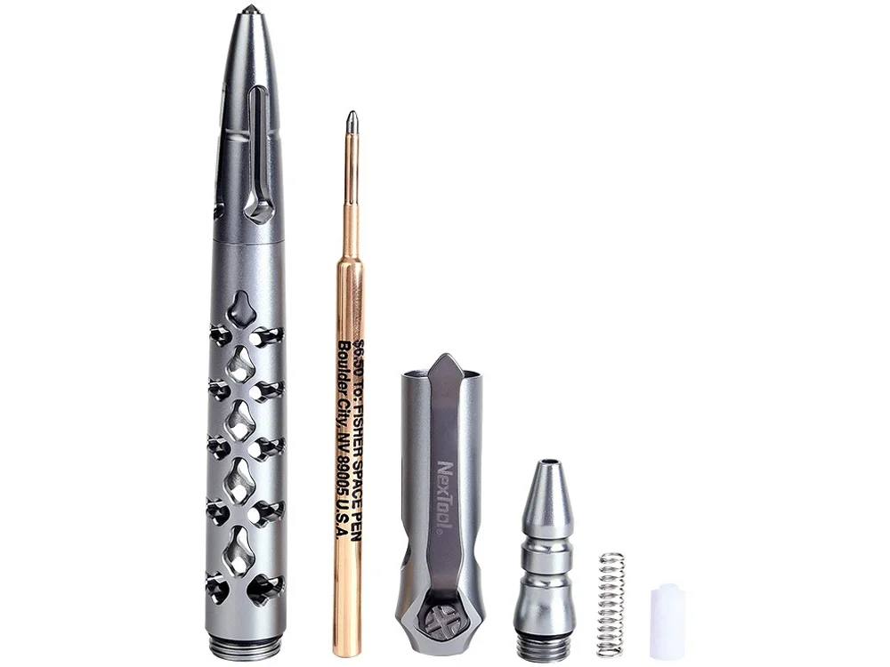 Тактическая ручка Nextool Dragon Bone серый титановый - фото 2