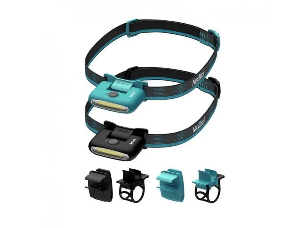 Фонарь налобный Nextool Multi Functional HeadLamp синий - фото 2