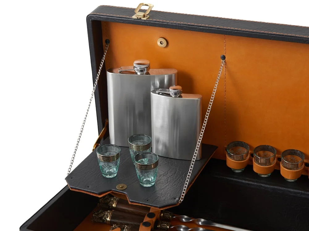 Подарочный набор темно-коричневый/рыжий - фото 13