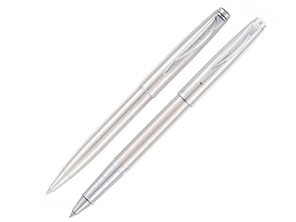 Набор Pen and Pen: ручка шариковая ручка-роллер серебристый - фото 1