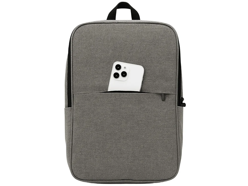 Рюкзак Деним для ноутбука 15.6 серый - фото 5