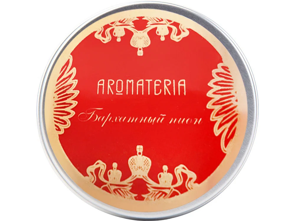 Набор: платок Кремль – Москва и свеча Бархатный пион красный - фото 7