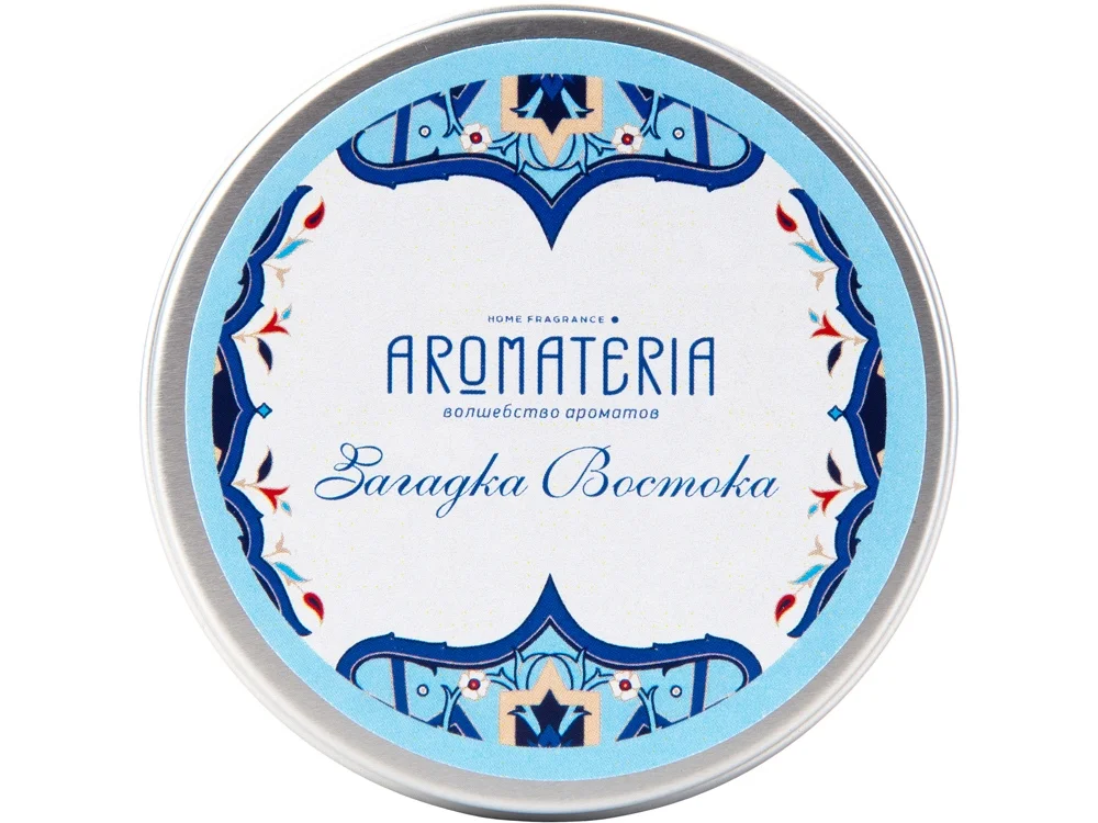 Набор: платок Арабески и свеча Загадка Востока синий - фото 7