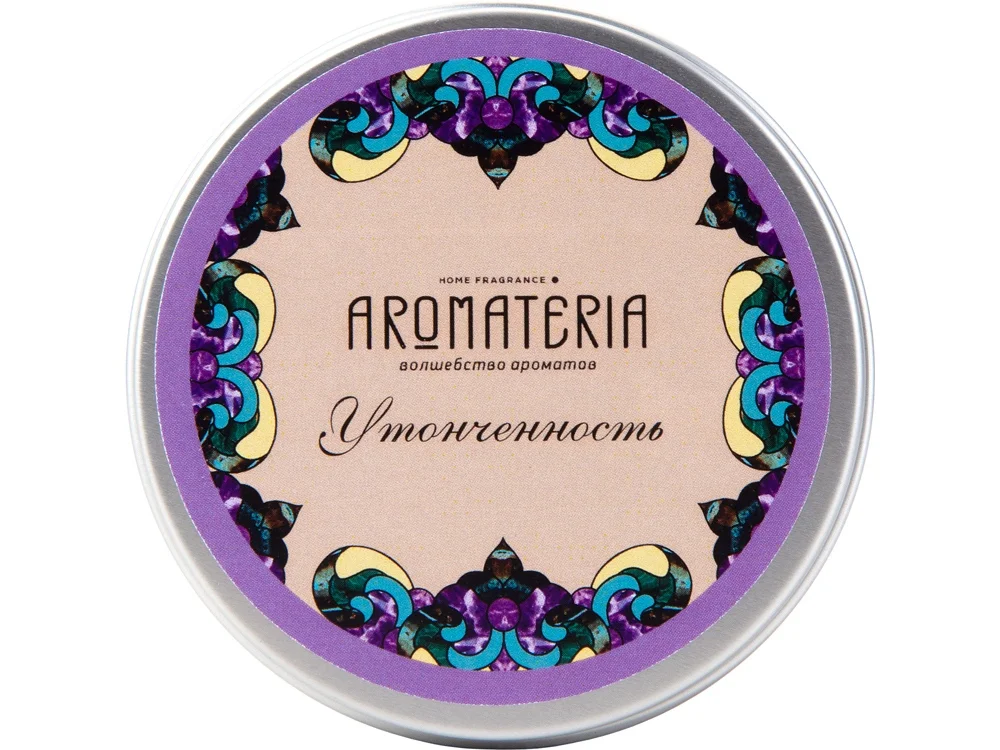 Набор: платок Каменный цветок и свеча Утонченность малахитовый - фото 7