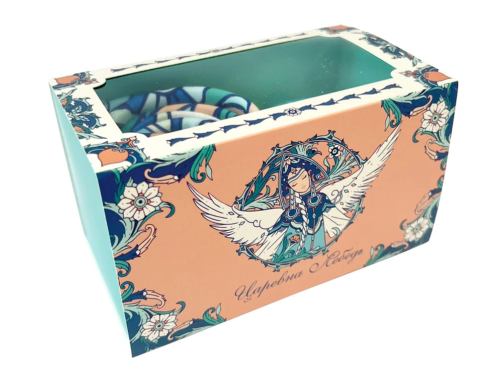 Набор: платок Царевна Лебедь и свеча Вдохновение разноцветный - фото 4