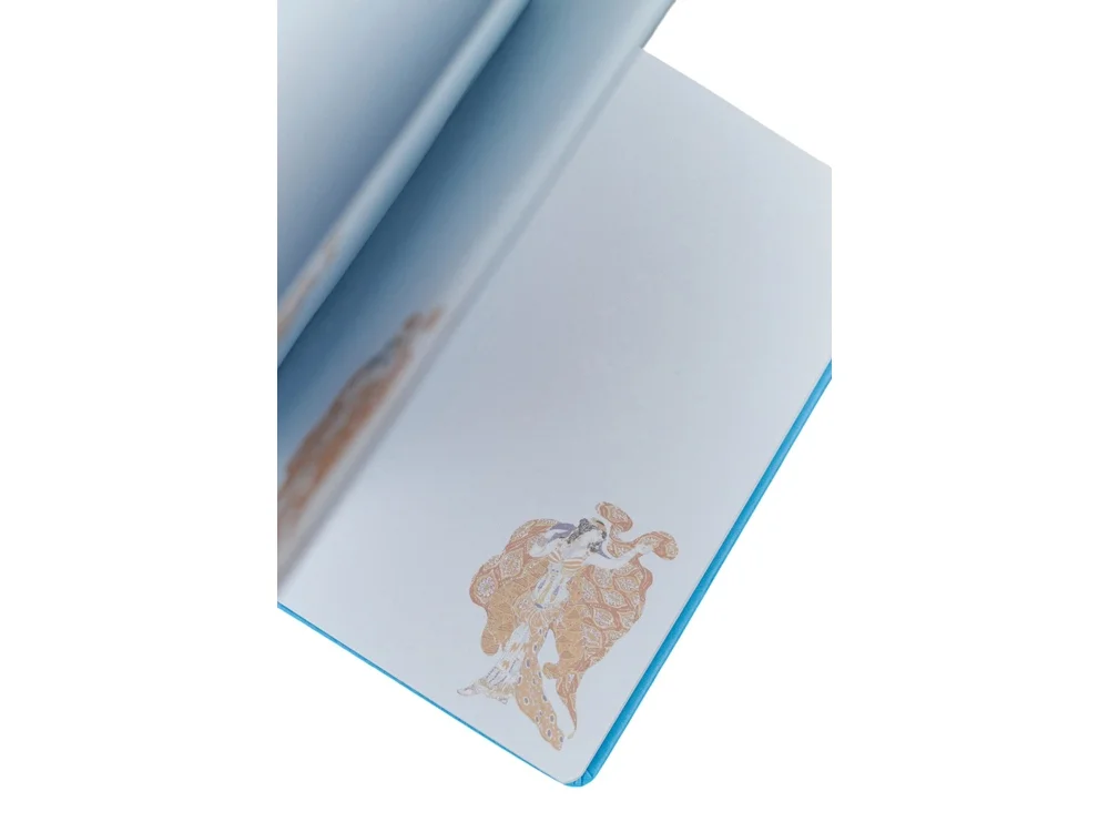 Блокнот Русские сезоны Леон Бакст голубой - фото 4