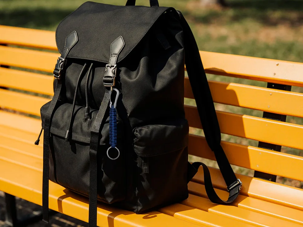 Брелок «Austere», темно-синий с серебристым - фото 3