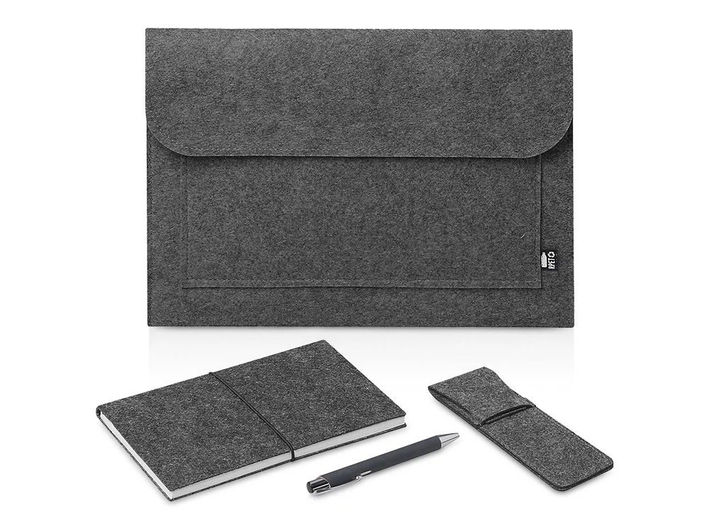 Подарочный набор Feltset темно-серый