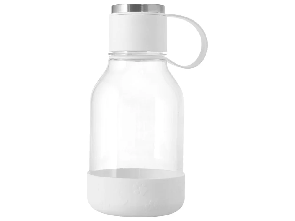 Бутылка для воды 2-в-1 Dog Bowl Bottle для питомцев с гравировкой на крышке - фото 1