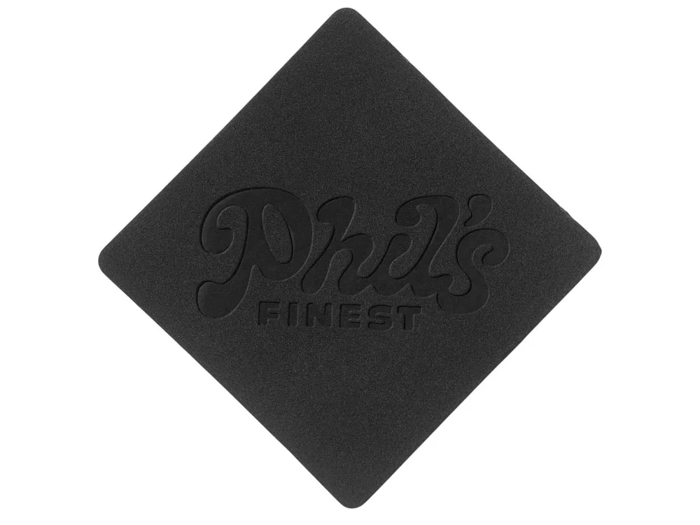 Патч «Ромб», nubuk, черный - фото 3