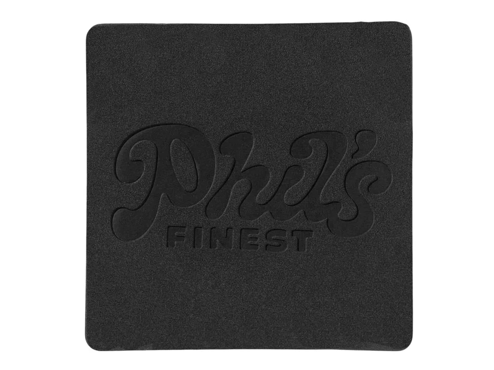 Патч Квадрат nubuk черный - фото 3