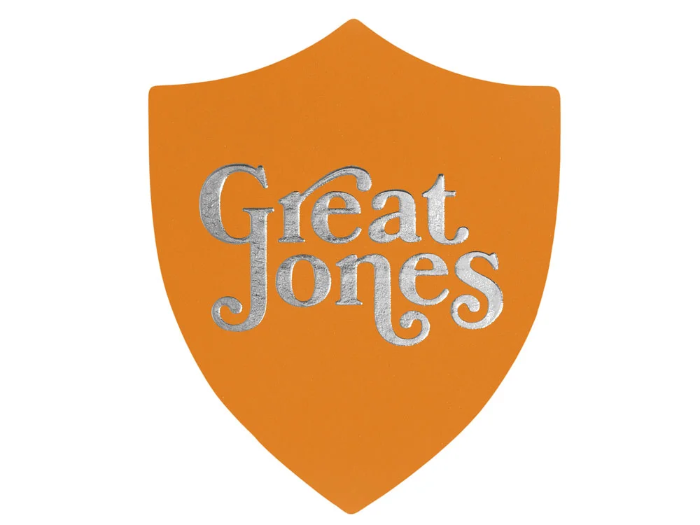 Патч Щит soft-touch оранжевый - фото 3