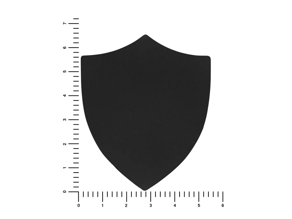 Патч Щит soft-touch черный - фото 2