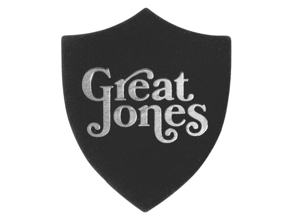 Патч Щит nubuk черный - фото 3