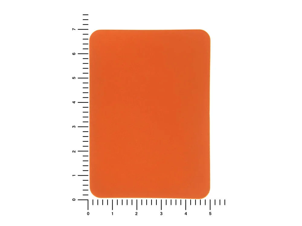 Патч «Прямоугольный», soft-touch, оранжевый - фото 3
