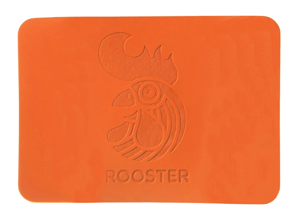Патч «Прямоугольный», soft-touch, оранжевый - фото 4