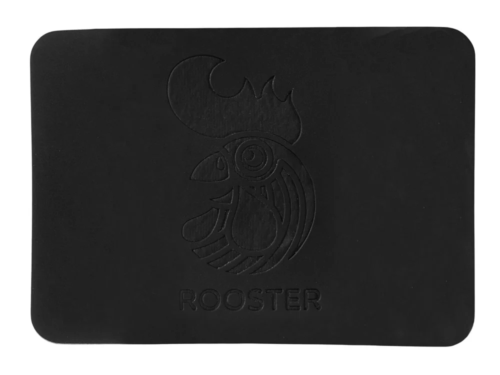 Патч Прямоугольный soft-touch черный - фото 4