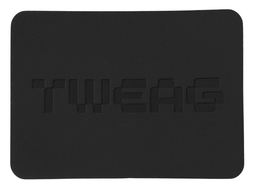 Патч «Прямоугольный», nubuk, черный - фото 4