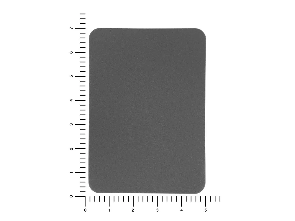 Патч Прямоугольный nubuk серый - фото 3