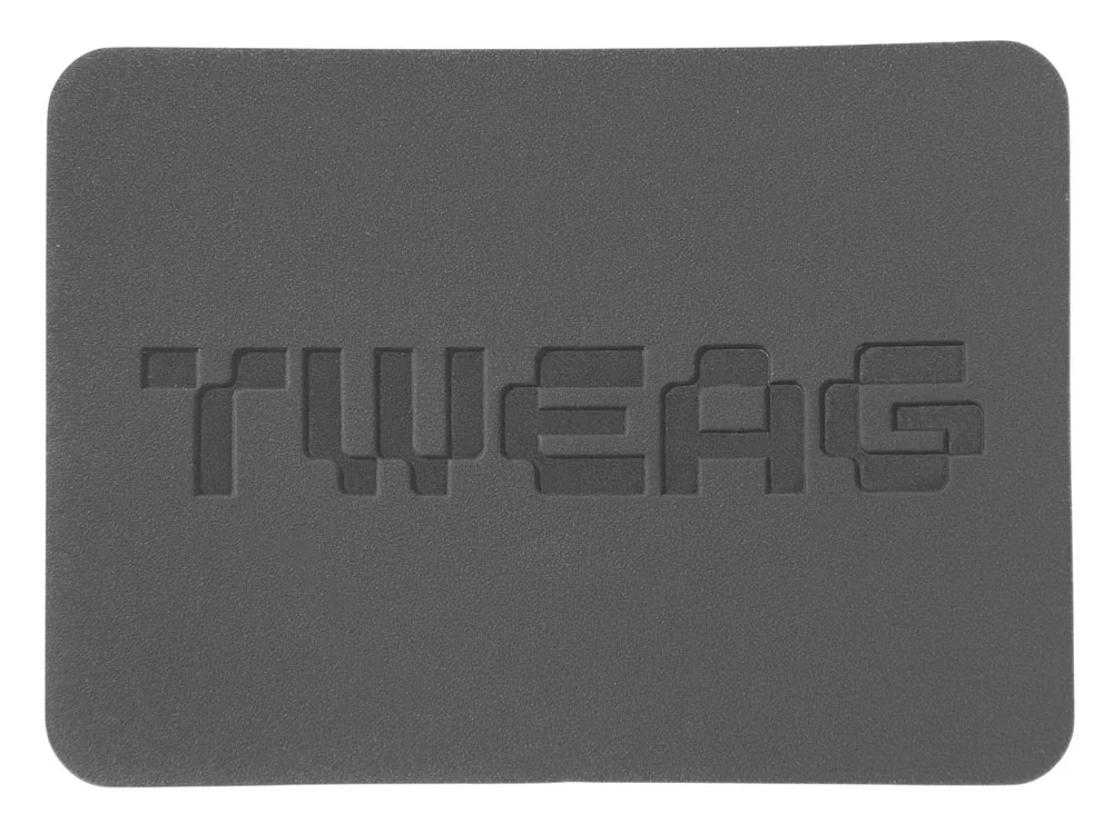 Патч Прямоугольный nubuk серый - фото 4