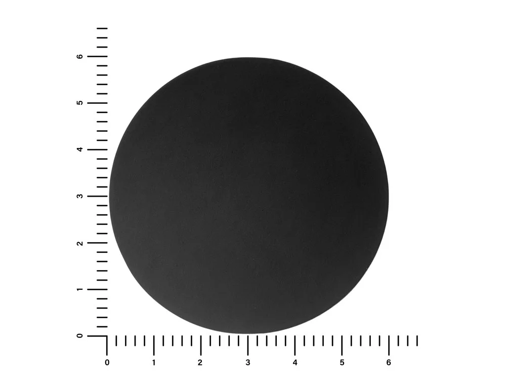 Патч Круг soft-touch черный - фото 2