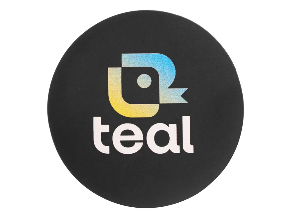 Патч Круг soft-touch черный - фото 3