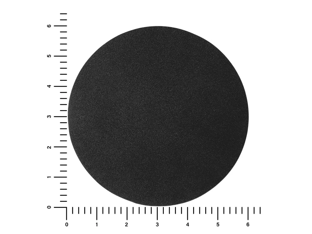 Патч «Круг», nubuk, черный - фото 2