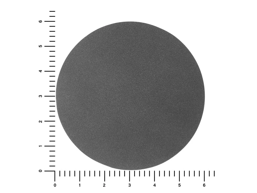 Патч Круг nubuk серый - фото 2