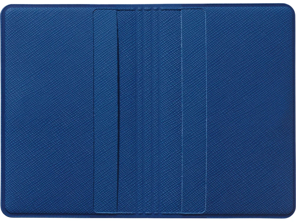 Картхолдер на 4 карты с RFID-защитой Favor синий - фото 3
