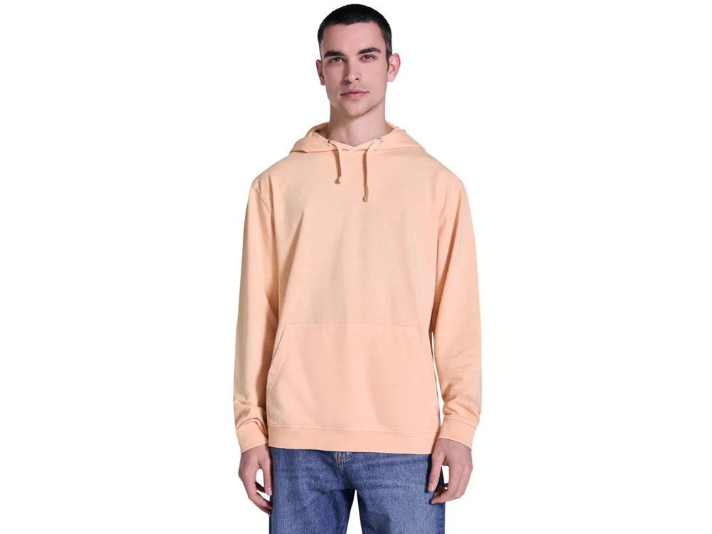Толстовка с капюшоном «Kenia», унисекс, светло-абрикосовый выстиранный, XS - фото 6