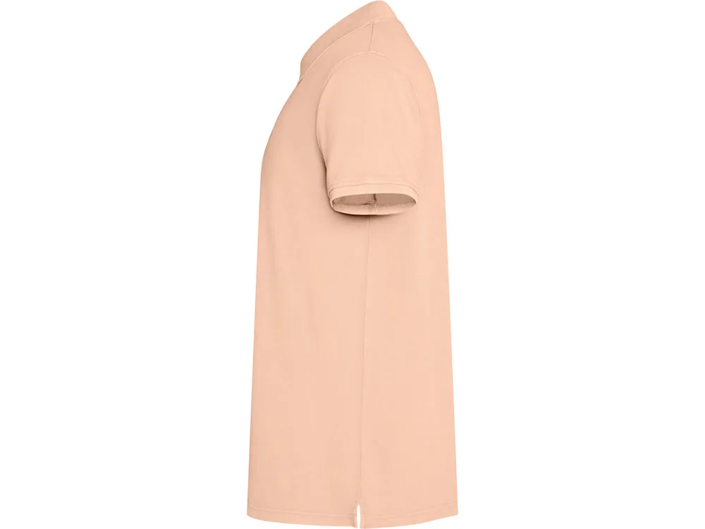 Рубашка поло Cobain унисекс светло-абрикосовый выстиранный XS - фото 3