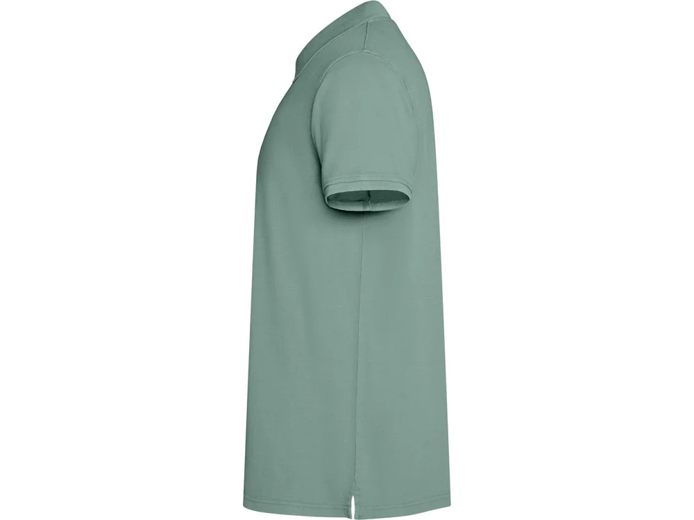 Рубашка поло Cobain унисекс сине-зеленый выстиранный XS - фото 3